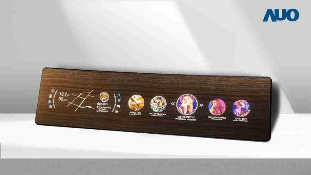 龙门国际研发全球最高穿透度达80%的AmLED木纹显示器，，可于使用时呈现高亮度、、、清晰可见的信息，，，并在不使用时回归为单纯的饰板，，节能兼具美观